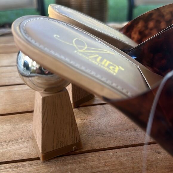 Azura European Luxury Brown Dashing Sandals 39=9 - Picture 3 of 10